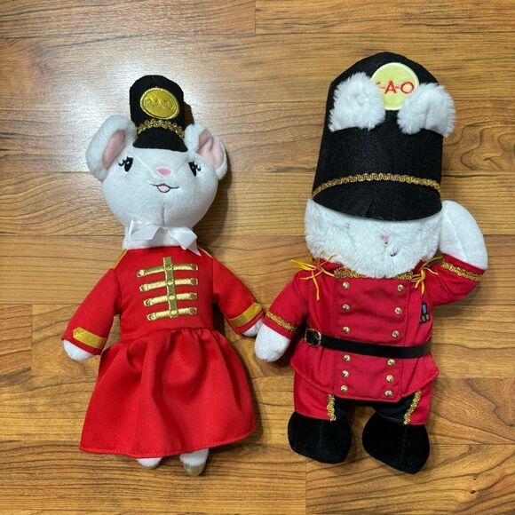 CLARIS THE MOUSE and SCHWARZ TOY SOLDIER BUNNY bundle. - Picture 1 of 6